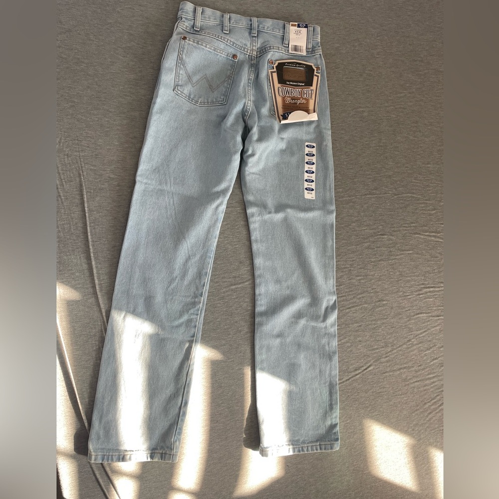 Wranglers WMNS COWBOY CUT SLIM FIT JEAN:BLEACH